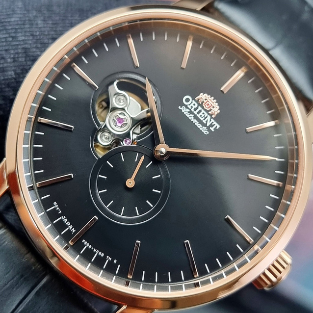 Zegarek Męski Orient Open Heart Automatic RA-AR0103B10B + BOX