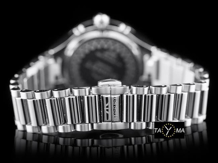 BISSET BSBE18 WOMEN'S WATCH - silver/green (zb547a)