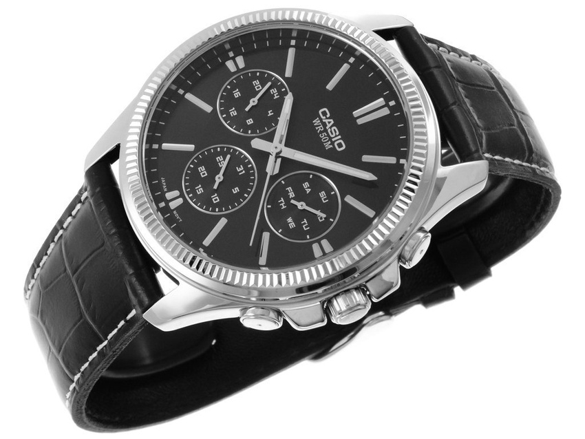 CASIO MTP-1375L 1A MEN'S WATCH (zd115b) + BOX