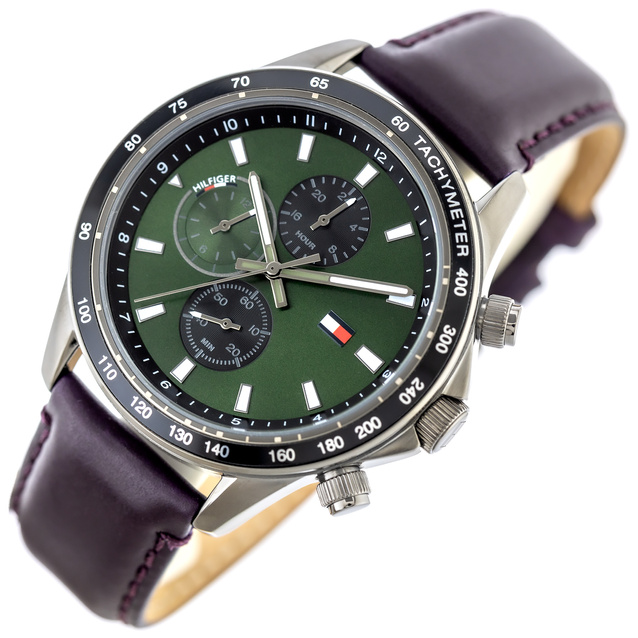 TOMMY HILFIGER MEN'S WATCH 1792017 Miles (zf113b) + BOX