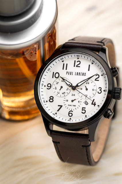 ZEGAREK MĘSKI PAUL LORENS -PL20011A-3B1  (zg378f) + BOX