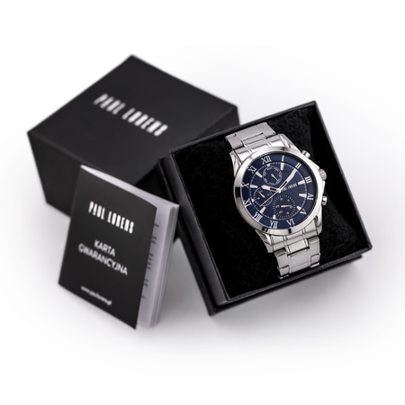 PAUL LORENS MALE WATCH - PL3844B2-6C1 (zg363f) + BOX