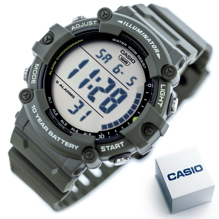 ZEGAREK MĘSKI CASIO SPORT ILLUMINATOR AE-1500WHX-3A + BOX