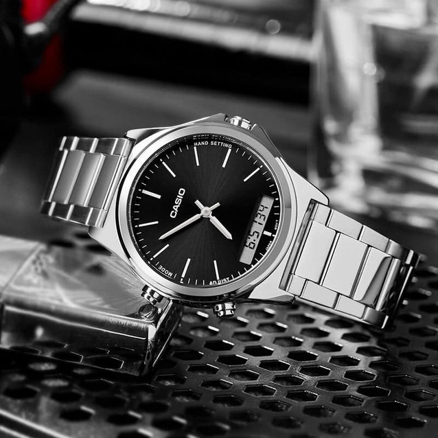 CASIO MEN'S WATCH MTP-VC01D-1E + BOX (zd239e)