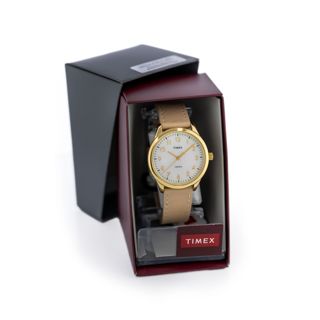 ZEGAREK DAMSKI TIMEX TW2W15800 MODERN EASY READER - INDIGLO + BOX