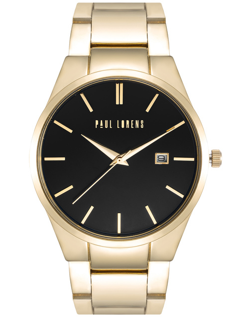 PAUL LORENS MALE WATCH - PL20015B-1D1 (zg381b) + BOX