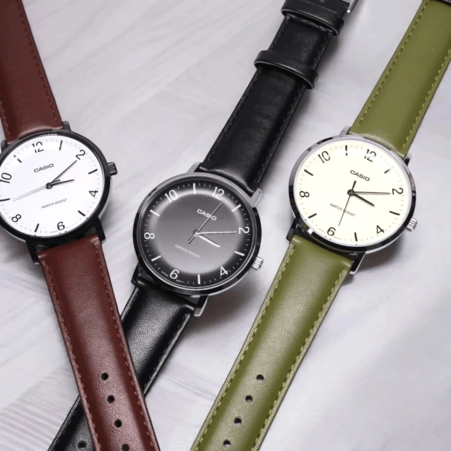 ZEGAREK MĘSKI CASIO  MTP-VT03L-1B + BOX