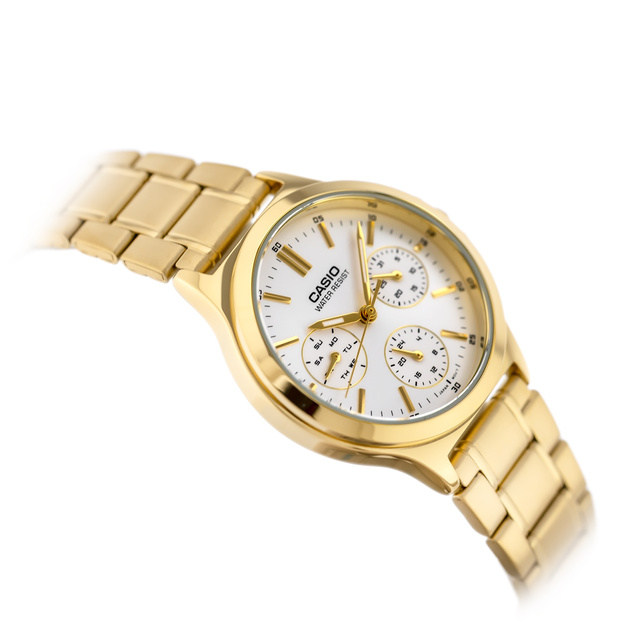 CASIO LTP-V300G-7A WOMEN'S WATCH (zd566b) + BOX