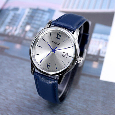 CASIO MALE WATCH MTP-V002L-2B3 + BOX (zd224b)