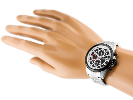 ZEGAREK MĘSKI RUBICON RNDE09 (zr101b) chronograf szafirowe szkło