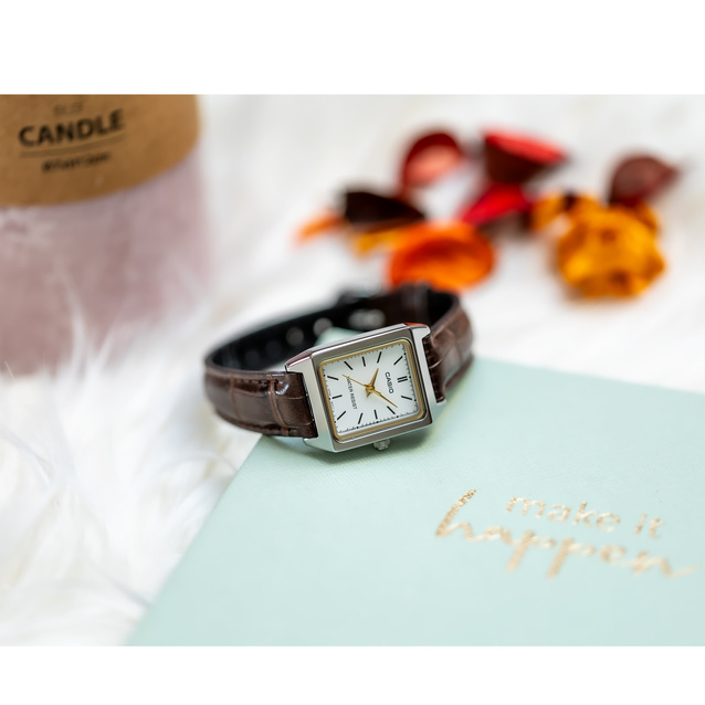 CASIO LTP-V007L-7E2 WOMEN'S WATCH + BOX (zd639i)