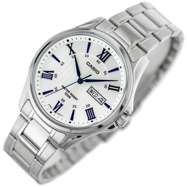CASIO MEN'S WATCH MTP-1384D-7A2 (zd108b) + BOX