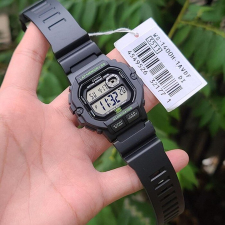 CASIO Sports Men's WATCH WS-1400H-1A + BOX