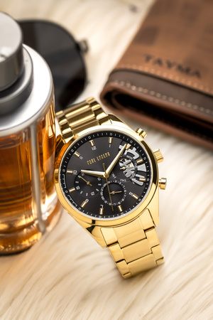 ZEGAREK MĘSKI PAUL LORENS - PL20003B-1D1 (zg387b) + BOX