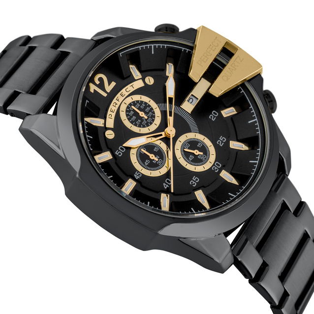 PERFECT MALE WATCH M513CH-07 - CHRONOGRAPH (zp387a) + BOX