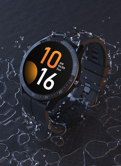 SMARTWATCH MĘSKI G. Rossi SW018-1 silver/black (sg012a) WŁASNE TARCZE