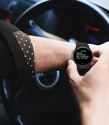 SMARTWATCH G. Rossi SW010-13 silver/black (sg005m)