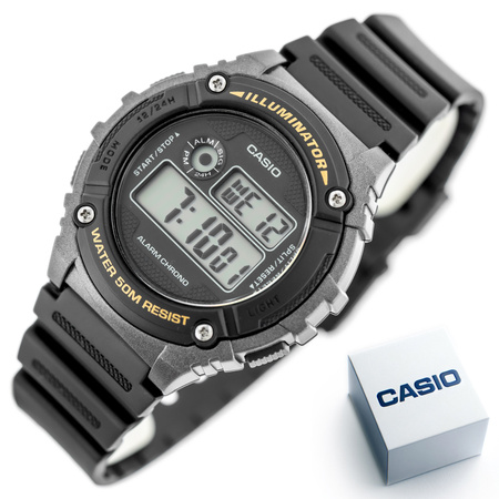 Zegarek Męski Casio W-216H-1BVDF + BOX