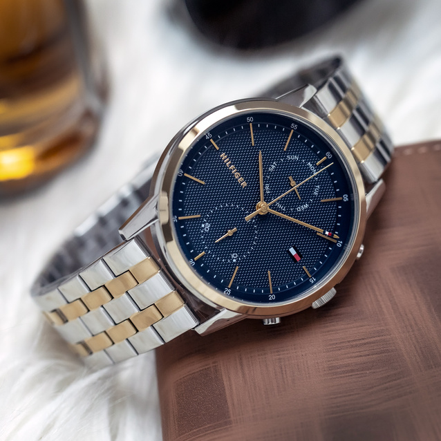 TOMMY HILFIGER MEN'S WATCH 1710432 Easton + BOX