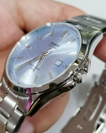 Zegarek Męski Casio MTS-115D-2A2V + BOX (zd292b) SZAFIR