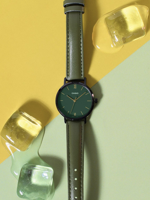 CASIO WOMEN'S WATCH LTP-VT02BL-3A CLASSIC + BOX