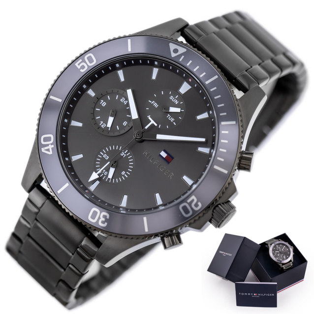 TOMMY HILFIGER LARSON MEN'S WATCH 1791918 (zf088c)