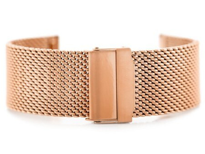 Pacific M8 bracelet - HQ mesh - rosegold 24mm