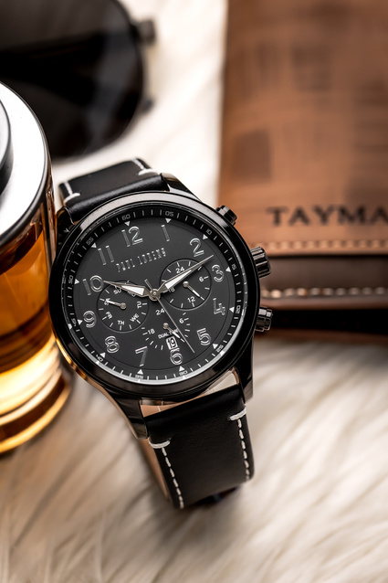 PAUL LORENS MALE WATCH - PL20011A-1A5 (zg378c) + BOX