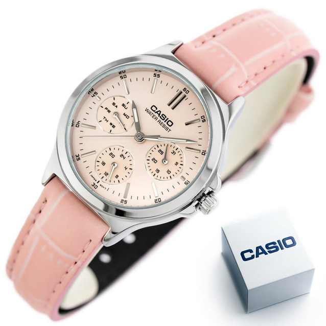 CASIO LTP-V300L-4A WOMEN'S WATCH (zd581b) + BOX