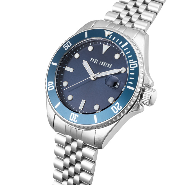PAUL LORENS MALE WATCH - PL13030B-6C1(zg350d) + BOX