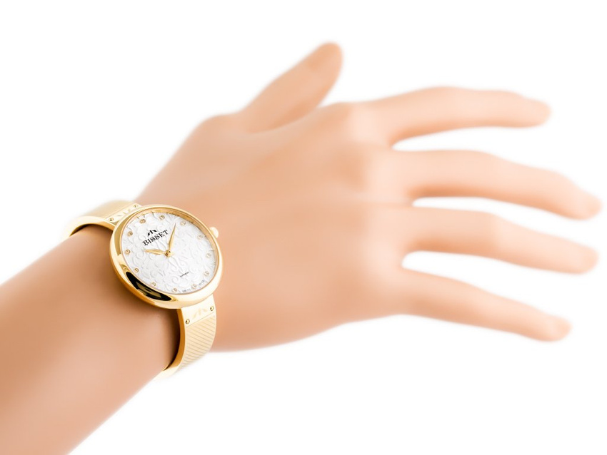 WOMEN'S WATCH BISSET BSBF20 (zb576b) - SAFETY GLASS