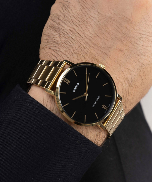 Casio Men's Watch MTP-VT01G-1B + BOX