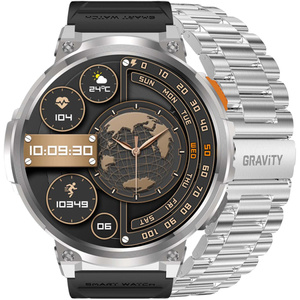 SMARTWATCH MEN'S GRAVITY GT23-2 - TIMER, ADDITIONAL BELT (sg031b)