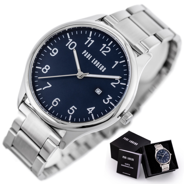 PAUL LORENS MALE WATCH - PL1273B2-6C1 (zg351d) + BOX