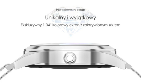 SMARTWATCH DAMSKI G. Rossi SW017-7 silver/silver (sg011a)