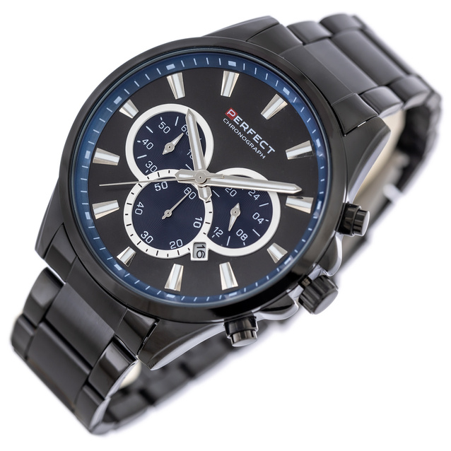 ZEGAREK MĘSKI PERFECT M510CH-03 - CHRONOGRAF (zp386c) + BOX