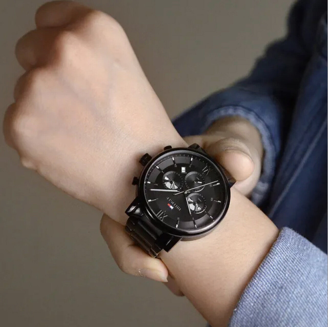 TOMMY HILFIGER MEN'S WATCH 1710410 EVAN (zf033a) + BOX