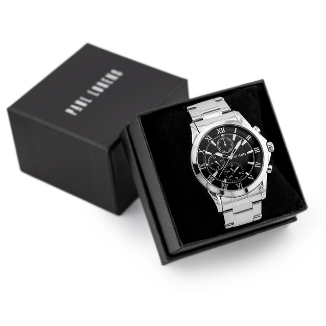 PAUL LORENS MALE WATCH - PL3844B2-1C1 (zg363a) + BOX