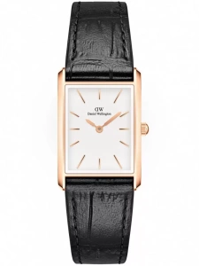 ZEGAREK DAMSKI DANIEL WELLINGTON Bound Black Crocodile Rose Gold 24mm DW00100698 + BOX