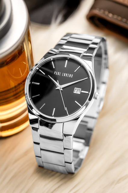 ZEGAREK MĘSKI PAUL LORENS -PL20015B-1C1 (zg381c) + BOX