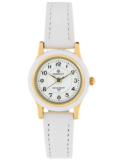 CHILDREN'S COMMUNION WATCH PERFECT LP195-03 white + BOX