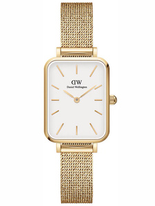 ZEGAREK DAMSKI DANIEL WELLINGTON Quadro Pressed Evergold 20mm DW00100556 + BOX (zw520a)