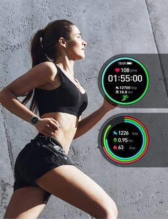 SMARTWATCH UNISEX G. Rossi SW015-3 silver (sg010c)