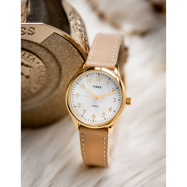 ZEGAREK DAMSKI TIMEX TW2W15800 MODERN EASY READER - INDIGLO + BOX