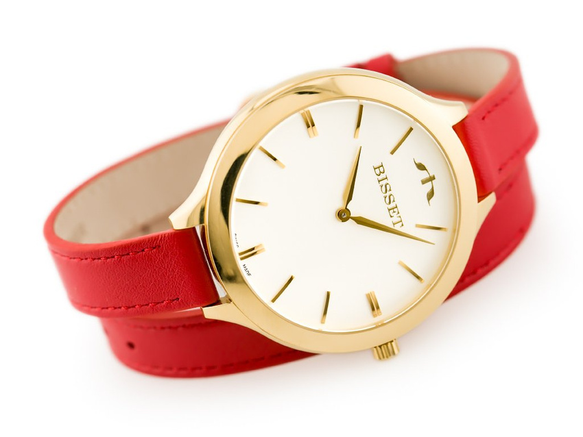 WOMEN'S WATCH BISSET BSAE20 - (zb545b) - LONG BAR