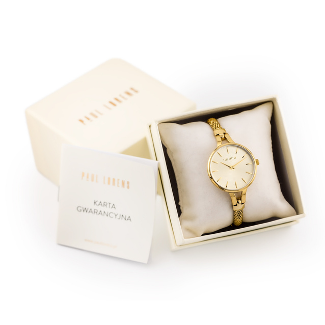 PAUL LORENS WOMEN'S WATCH - PL12878B-4D1 (zg552d) + BOX