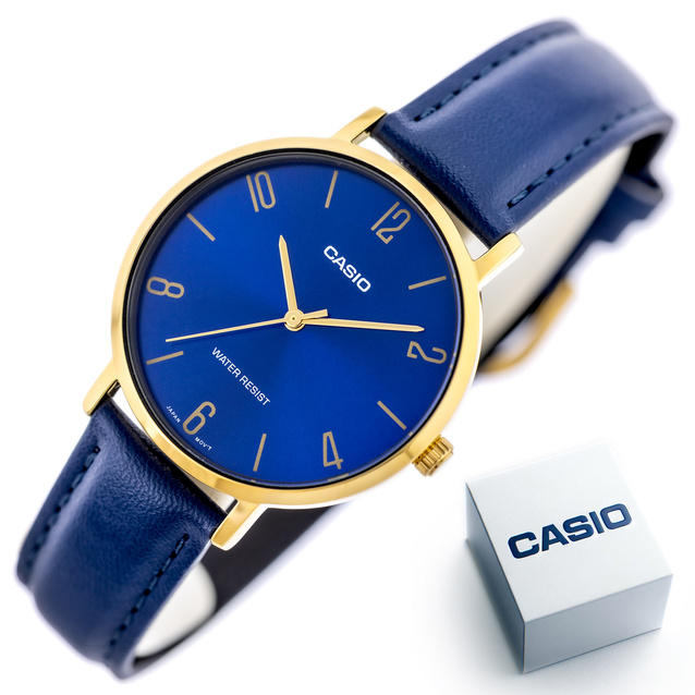 ZEGAREK DAMSKI CASIO LTP-VT01GL-2B + BOX