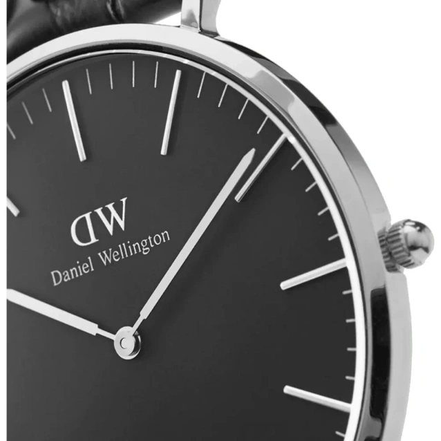 ZEGAREK MĘSKI DANIEL WELLINGTON Classic Black Sheffield DW00100133 + BOX
