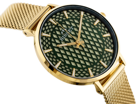 WOMEN'S WATCH BISSET BSBF32 (zb581f) - SAFETY GLASS