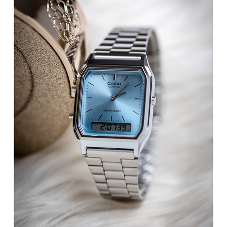 CASIO Vintage AQ-230A-2A1 UNISEX WATCH + BOX